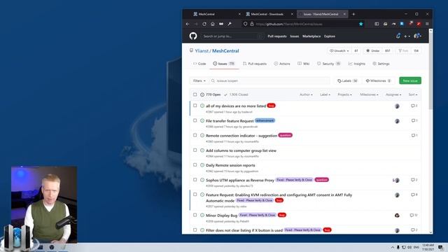 MeshCentral - Help, Issues and Feature Requests смотреть онлайн