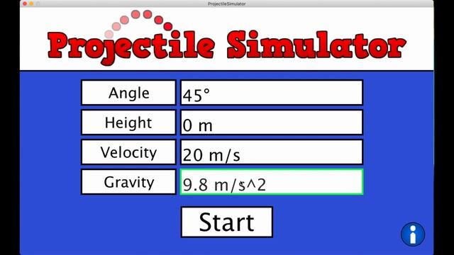 Projectile Simulator - A Java Application смотреть онлайн