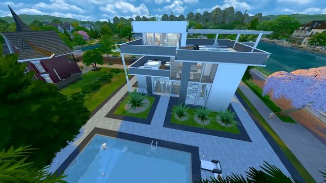 The Sims 4 современный эко дом смотреть онлайн