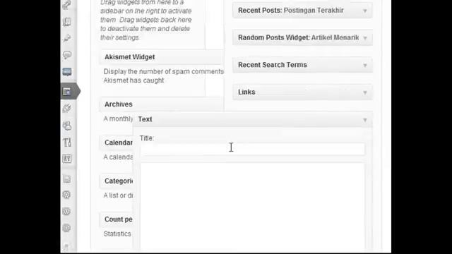How to Insert link into a text widget Wordpress смотреть онлайн