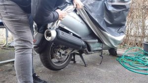 suzuki burgman 650 DIY mobile phone holder Porta Cellulare