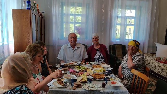 Отмечаем День Рождения бабы Фроси. Украинское село. смотреть онлайн
