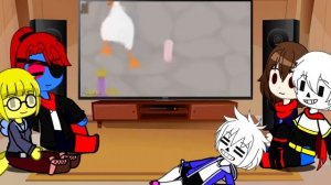 РЕАКЦИЯ UNDERTALE на СМЕШНЫЕ МОМЕНТЫ С КУПЛИНОВЫМ #54 - Untitled Goose Game (СМЕШНАЯ НАРЕЗКА)