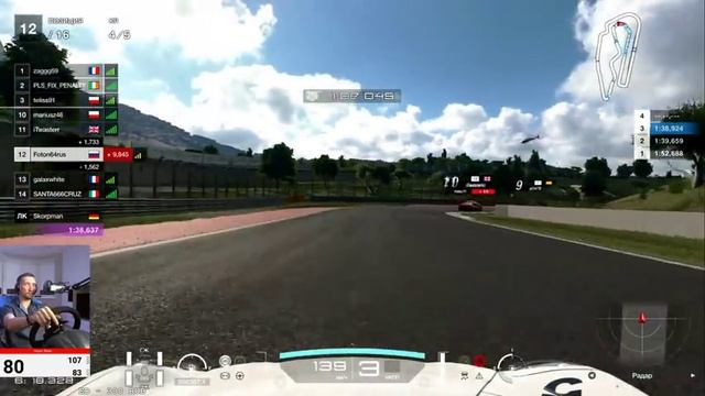 Тренируюсь или Альфа развалится раньше? Жесткие гонки Gran Turismo Sport смотреть онлайн