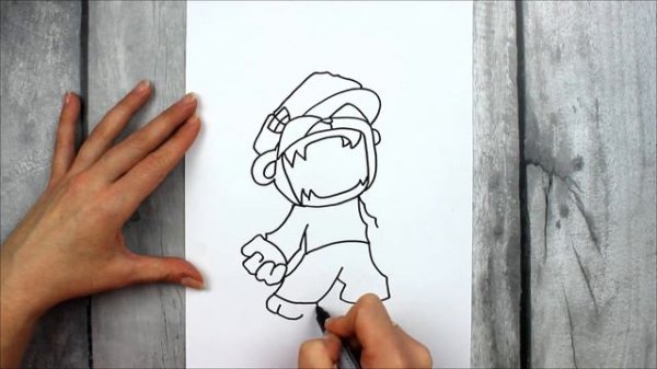 How to draw FLIPPY FLIPPED OUT | Friday Night Funkin | FNF MOD Character