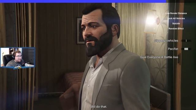 Michael Pushes Trevor Too Far (GTA V Chaos Mod) смотреть онлайн