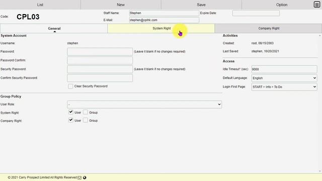 [Garment - Pro ERP] - User Access Management 用戶訪問管理 (中英字幕) смотреть онлайн