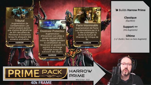 [Prime Pack] : HARROW Prime (Giveaway dans la vidéo !) - Warframe [FR] смотреть онлайн