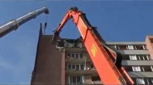 Снос высокого здания