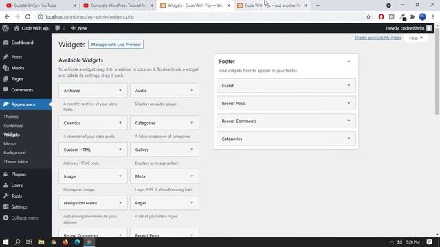 Complete WordPress Dashboard Overview Tutorial | WordPress Tutorial For Absolute Beginners 2021 #2 смотреть онлайн