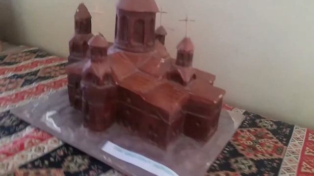 Armenian church model.Макет армянских церквей.Работы школьников смотреть онлайн