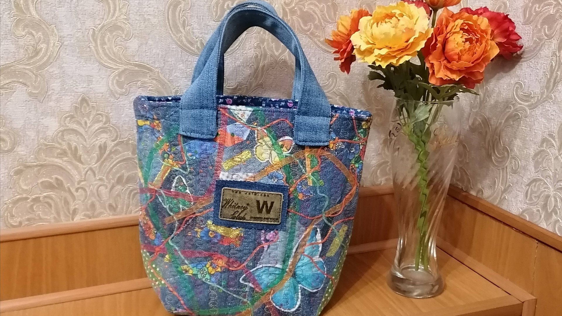 Сумка из старых джинсов #9. смотреть онлайн