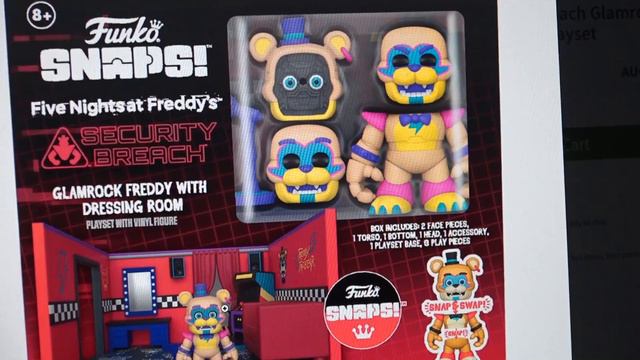 FNAF Funko SNAPS Freddy FazBear's Pizzeria??! Series 3 Preview! смотреть онлайн