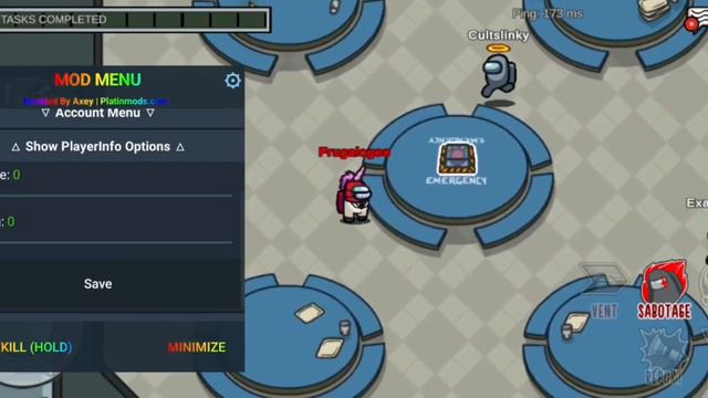 Among us Mod Menu Axey New update Gameplay смотреть онлайн