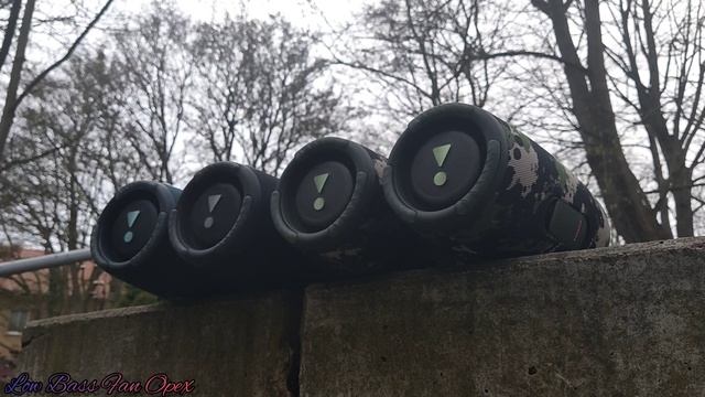 4× JBL Xtreme 3 Bass Test 100% vol ? (+ Unboxing) смотреть онлайн