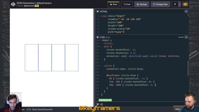 2020 SVG Animation | Using pathLength=1 with stroke-dashoffset Tutorial | @keyframers 2.29.0 смотреть онлайн