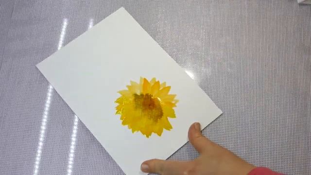 Подсолнух акварелью/Простая акварель/Easy Watercolor Sanflower смотреть онлайн