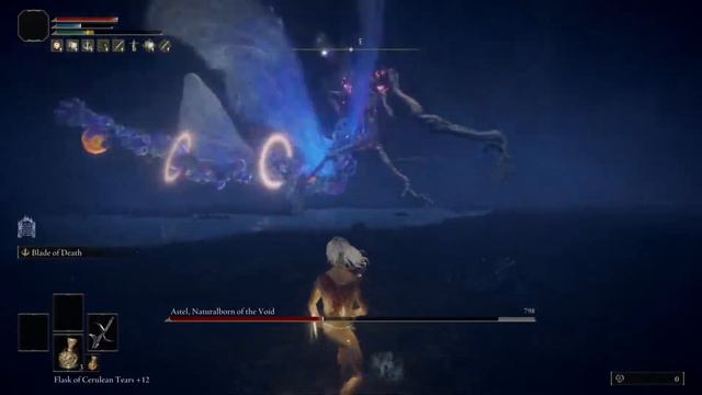 Elden Ring - Astel, Naturalborn of the Void with black knife (blade of death) [Level 1 / no spirits смотреть онлайн