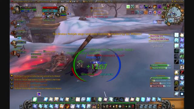 World of warcraft, wow, wintergrasp with shadow priest 03/10 смотреть онлайн
