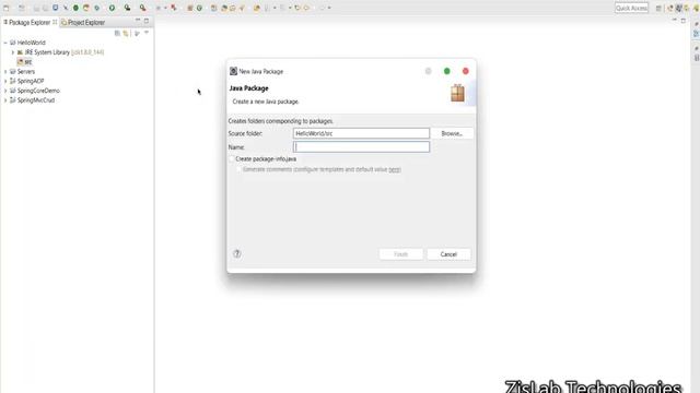 Create a simple Java Project with Eclipse IDE смотреть онлайн