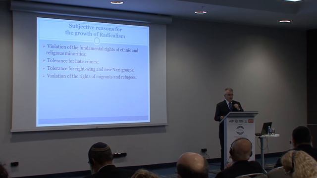 Dr VALERY ENGEL - Xenophobia, radicalism and hate crimes in Europe смотреть онлайн