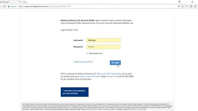 OEC Trader - How To Reset The Balance of A Demo Account | Optimus Futures смотреть онлайн