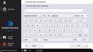 Canon SMB Scan Setup