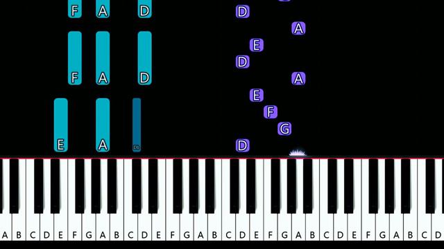 VaporGod - Luxxid Diamondz (piano tutorial) смотреть онлайн