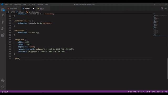 Profile Cards for Portfolio - Advance CSS | Using HTML, CSS & JAVA SCRIPT | The Developer Guy | смотреть онлайн