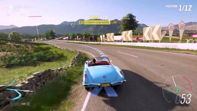 Forza Horizon 4 Chevrolet 1960 corvette Lakehurst forest sprint смотреть онлайн