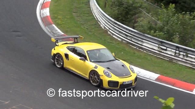 Porsche 911 GT2 RS (991) - Which colour do you prefer? смотреть онлайн