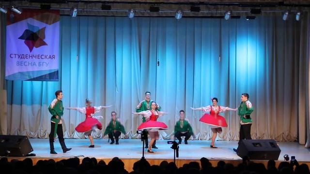 Народный-стилизованный под дабстеп ФЭФ (Студенческая весна 2017) смотреть онлайн