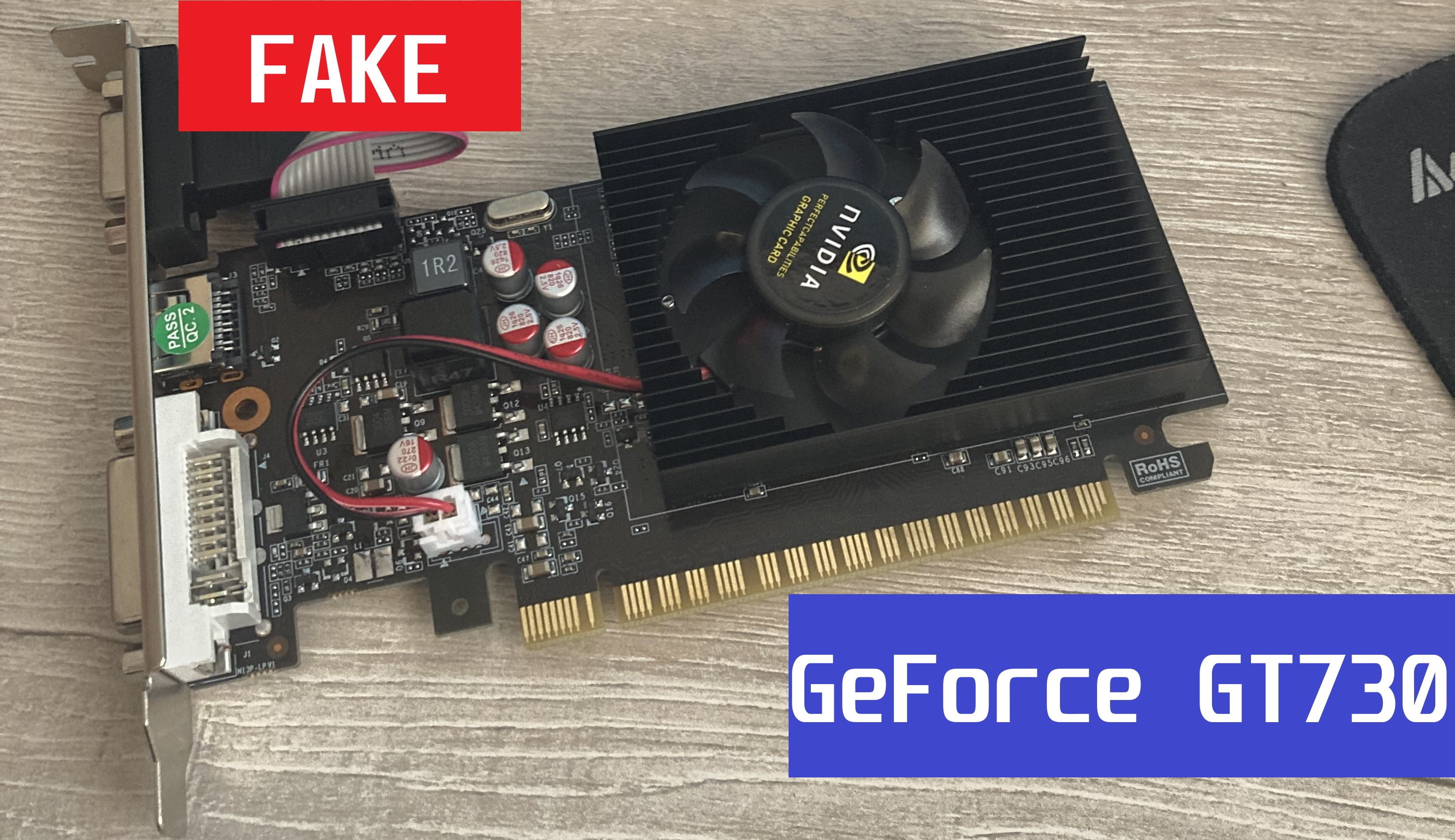 FAKE! Nvidia GT730 2 Gb Поддельная видеокарта с Алиэкспресс смотреть онлайн