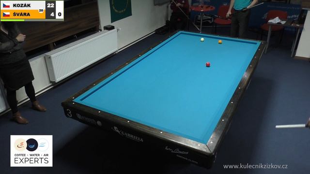 Czech league | 3-cushion | D1 | 11th round | Adam Kozák v Libor Švára смотреть онлайн