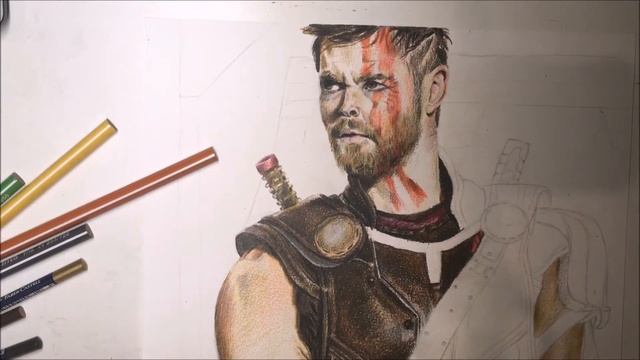 Thor Ragnarok Ðrawing | BB-Tam смотреть онлайн
