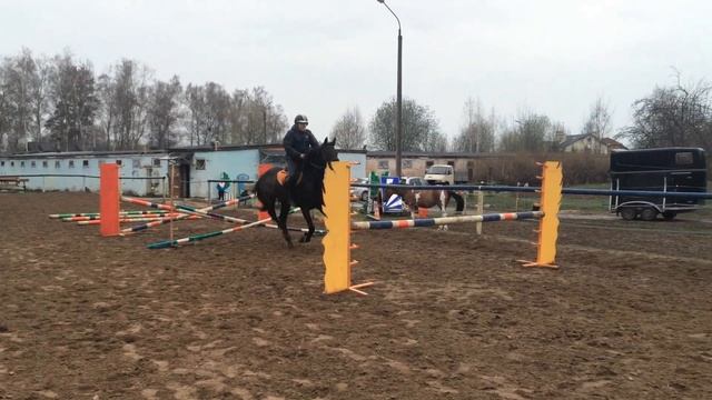 Занятие по конкуру на прибое (26.04.2016г) смотреть онлайн