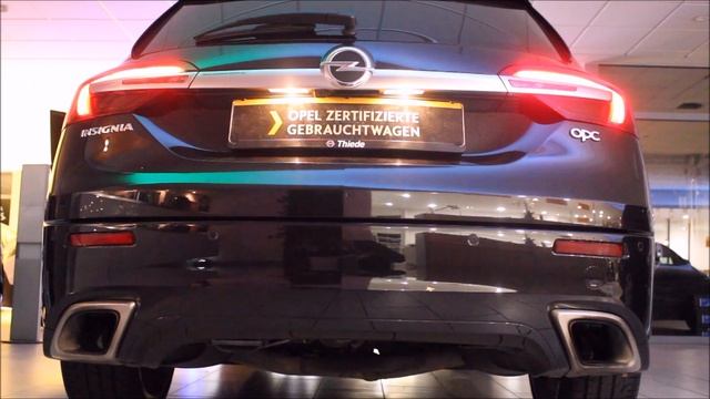 Opel Insignia OPC Unlimited Auspuff-Sound смотреть онлайн