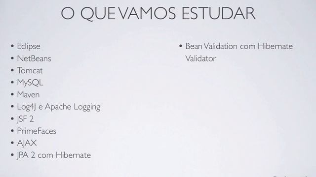 Curso Java EE: Introdução ao curso de Sistemas Comerciais Java EE смотреть онлайн