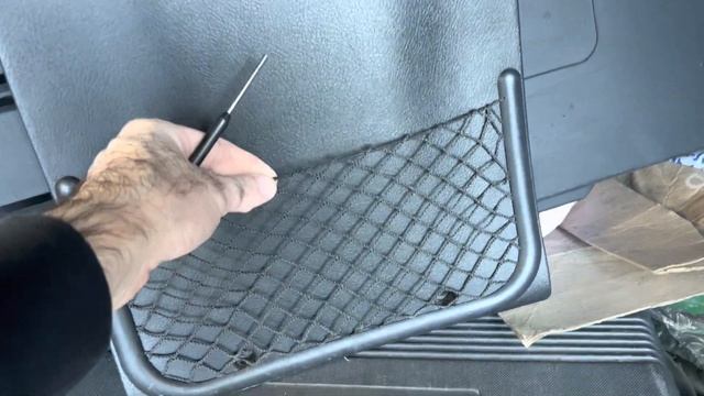 Ремонт вещевой сетки передних сидений Great Wall Hover 3 2013 год. смотреть онлайн
