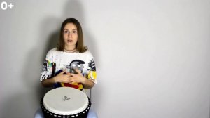 Как научиться играть простые ритмы на барабане джембе урок 2 0+