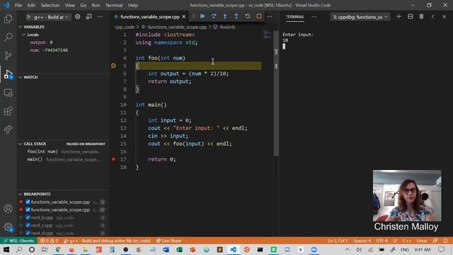 Function scope and scope specific variables смотреть онлайн