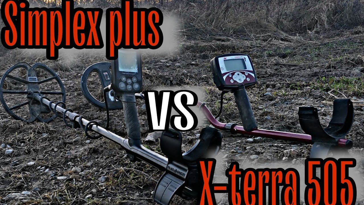 Сравнительный тест Minelab X-terra 505 VS Nokta makro simplex plus... смотреть онлайн