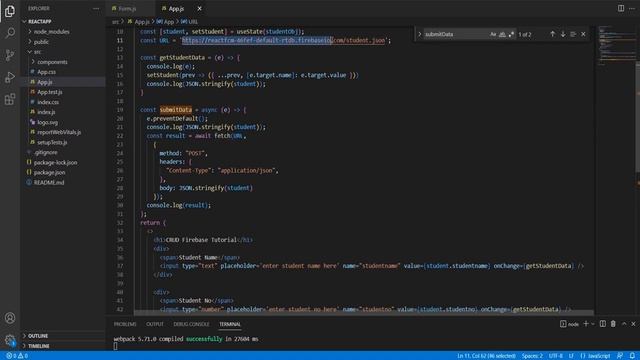 Firebase CRUD using ReactJS | Develop Mobile Applications смотреть онлайн