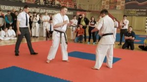 ПРОБИЛ ПЕЧЕНЬ И ВЫИГРАЛ БОЙ! КИОКУШИНКАЙ КАРАТЭ