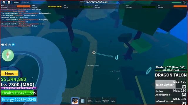 [ Roblox]Combo Ice + Dragon talon | Blox Fruit смотреть онлайн