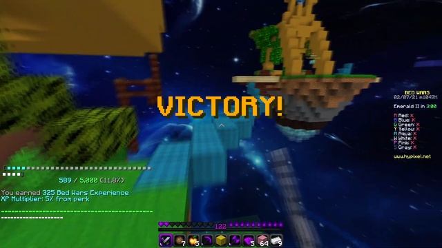 Best Minecraft Sky Overlay Pack 72 Skies in 1 Hypixel bedwars смотреть онлайн