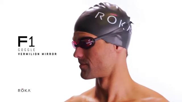 ROKA F1 Goggle - Vermilion Mirror (Men's Fit Reference) смотреть онлайн
