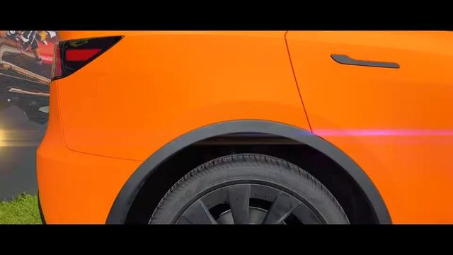 DT Wraps-Color Change-tesla model y смотреть онлайн