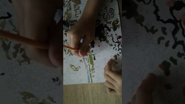 Рисуем картину по номерам смотреть онлайн