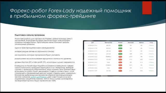 Лучший бесплатный форекс-робот 2018 - CFD Forex Lady. Доверьтесь искусственному интеллекту смотреть онлайн